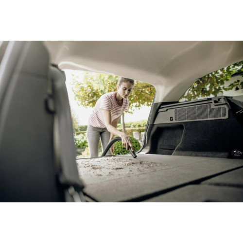Строительный пылесос Karcher WD 2 Plus V-12/4/18 1000Вт (уборка: сухая/сбор воды) желтый