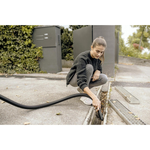 Строительный пылесос Karcher WD 2 Plus V-12/4/18 1000Вт (уборка: сухая/сбор воды) желтый