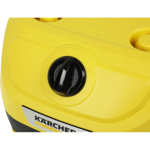 Строительный пылесос Karcher WD 2 Plus V-12/4/18 1000Вт (уборка: сухая/сбор воды) желтый