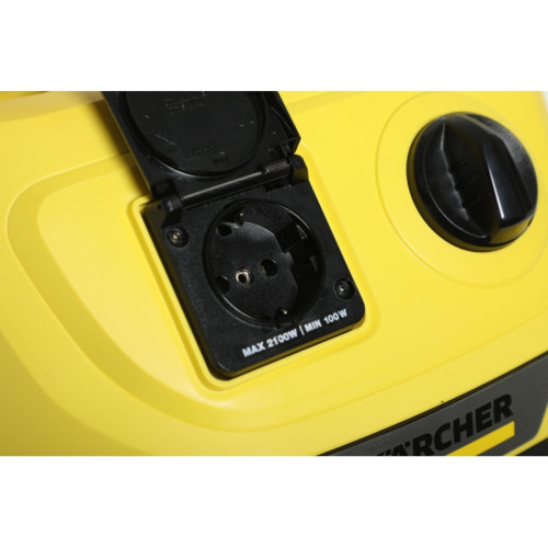 Строительный пылесос Karcher WD 3 P V-17/4/20 Workshop 1000Вт (уборка: сухая/сбор воды/выдув) желтый Строительный пылесос Karcher WD 3 P V-17/4/20 Workshop 1000Вт (уборка: сухая/сбор воды/выдув) желтый