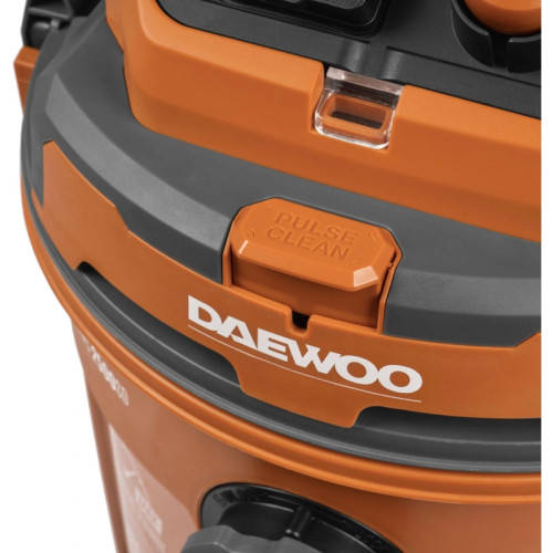 Строительный пылесос Daewoo DAVC 2500SD 1400Вт (уборка: сухая/сбор воды/выдув) оранжевый
