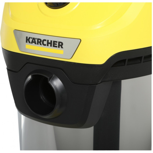 Строительный пылесос Karcher WD 3 S V-17/4/20 1000Вт (уборка: сухая/сбор воды) желтый Строительный пылесос Karcher WD 3 S V-17/4/20 1000Вт (уборка: сухая/сбор воды) желтый