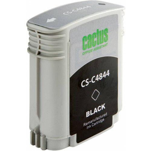 -/ Картридж струйный Cactus CS-C4844 №10 черный (72мл) для HP BIJ 1000/1100/1200/2200/2300/2600/2800