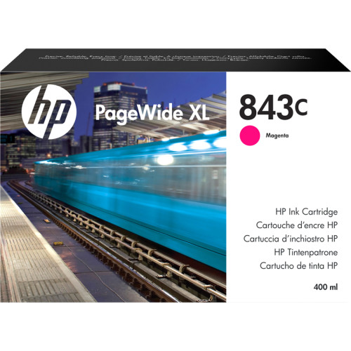 Картридж/ HP 843C 400-ml Magenta Ink Cartridge