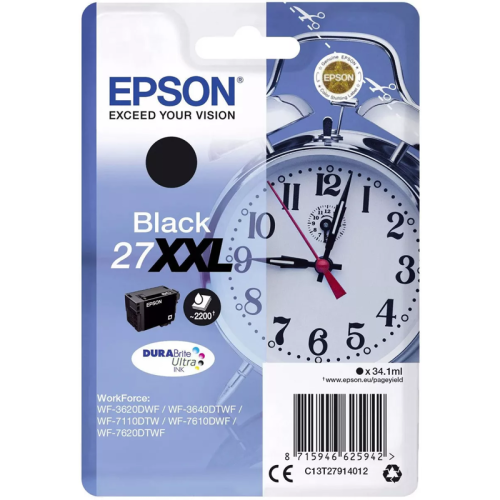 Картридж/ Epson I/C Black XXL WF7110/7610 new