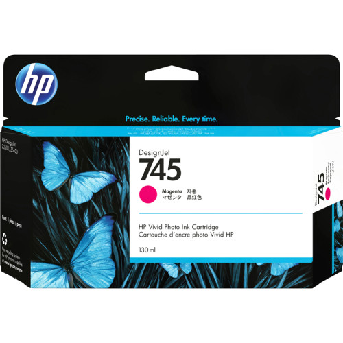 Картридж/ HP 745 130-ml Magenta Ink Cartridge