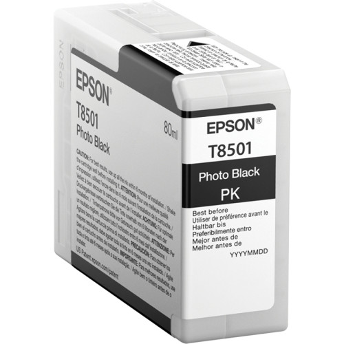 Картридж/ T850 SC-P800 PhotoBlack T850100 UltraChrome HD 80ml