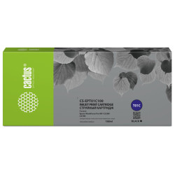 -/ Картридж струйный Cactus CS-EPT01C100 T01C1 черный (188мл) для Epson WorkForce Pro WF-C529RDTW/WF-C5