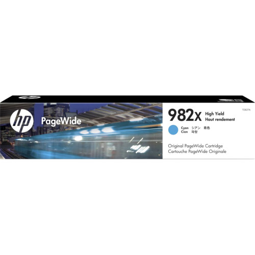 Картридж/ HP 982X High Yield Cyan Original PageWide Cartridge