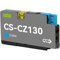 -/ Картридж струйный Cactus CS-CZ130 №711 голубой (26мл) для HP DJ T120/T520