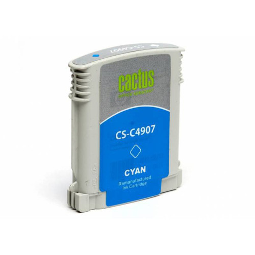 -/ Картридж струйный Cactus CS-C4907 №940XL голубой (30мл) для HP DJ Pro 8000/8500