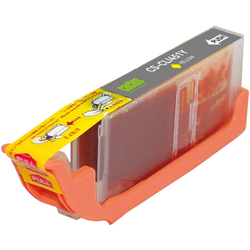 -/ Картридж струйный Cactus CS-CLI451Y желтый (10.2мл) для Canon MG6340/5440/IP7240
