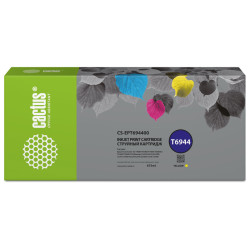 -/ Картридж струйный Cactus CS-EPT694400 T6944 желтый (675мл) для Epson SureColor SC-T3000/T3070/T3200/