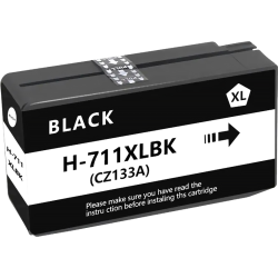 -/ Струйный картридж NV Print 711 (NV-CZ133A) Black для HP Designjet T120/T520 (80 мл) совместимый