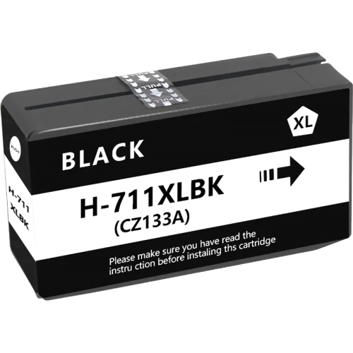 -/ Струйный картридж NV Print 711 (NV-CZ133A) Black для HP Designjet T120/T520 (80 мл) совместимый