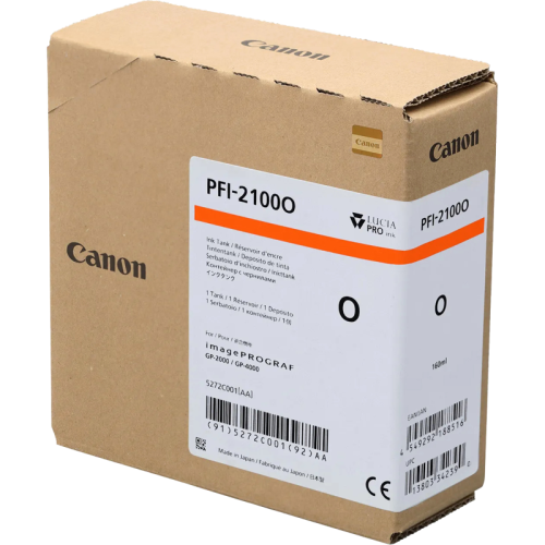 Картридж/ CANON INK PFI-2100 ORANGE