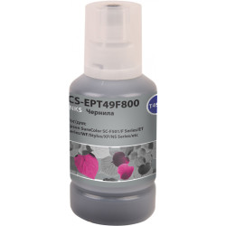 -/ Картридж струйный Cactus CS-EPT49F800 T49F8 пурпурный (140мл) для Epson SureColor SC-F501