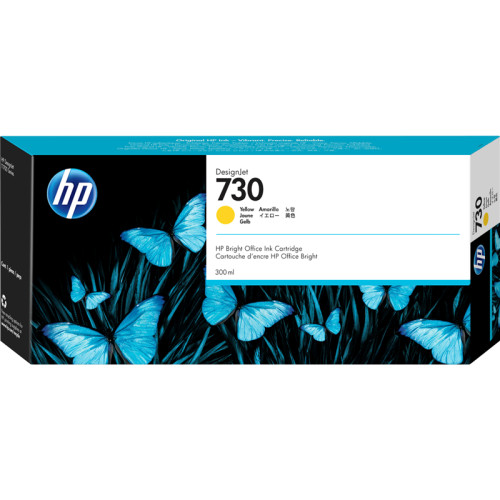 Картридж/ HP 730 300-ml Yellow Ink Cartridge