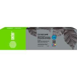 -/ Картридж струйный Cactus CS-F6V16AE №123 многоцветный (6.4мл) для HP HP DeskJet 2130