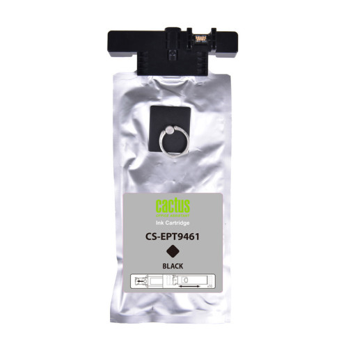 -/ Картридж струйный Cactus CS-EPT9461 T9461 черный (180мл) для Epson WF-C5290DW/WF-C5790DW