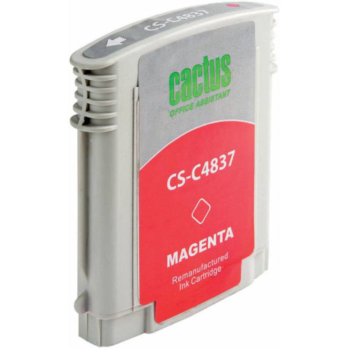 -/ Картридж струйный Cactus CS-C4837 №11 пурпурный (29мл) для HP BIJ 1000/1100/1200/2200/2300/2600