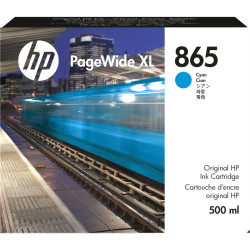 Картридж/ HP 865 500ml Cyan PageWide XL Ink Crtg