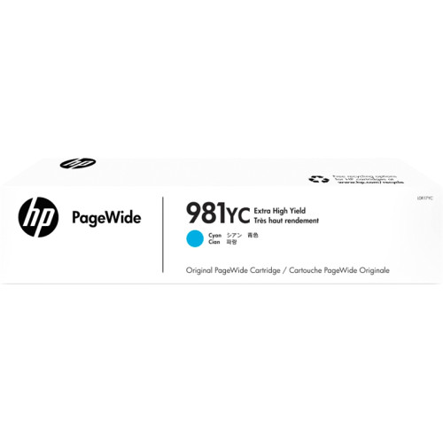 Картридж/ HP 981YC Cyan Contract PageWide Crtg