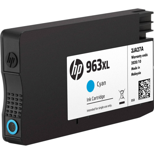 Картридж/ HP 963XL High Yield Cyan Original Ink Cartridge