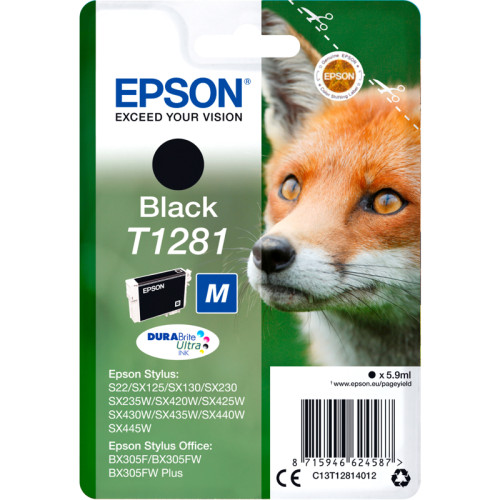 Картридж/ Epson I/C black for S22/SX125 new