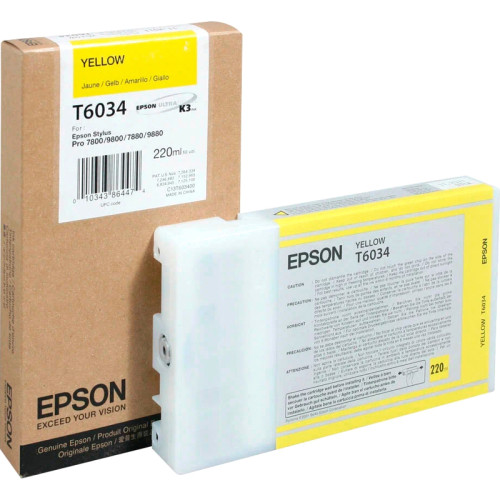 Картридж/ Epson I/C SP-7880/9880 220ml Yellow