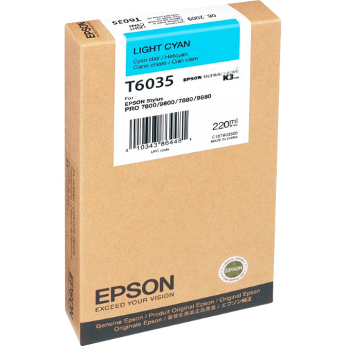 Картридж/ Epson I/C SP-7880/9880 220ml Light Cyan