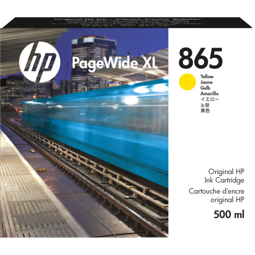 Картридж/ HP 865 500ml Yellow PageWide XL Ink Crtg