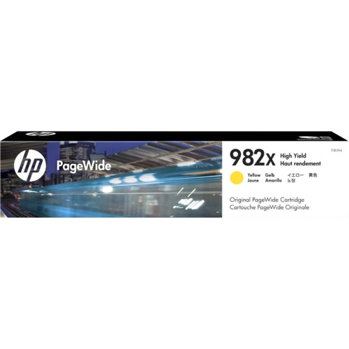 Картридж/ HP 982X High Yield Yellow Original PageWide Cartridge