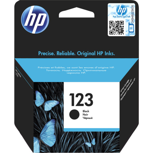 Картридж/ HP 123 Black Ink Cartridge