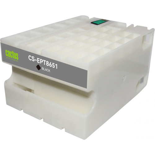 Картридж струйный/ Картридж струйный Cactus CS-EPT8651 T8651 черный (8000стр.) для Epson WF5190/5690