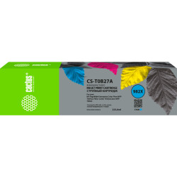 -/ Картридж струйный Cactus CS-T0B27A 982X голубой (223мл) для HP PageWide 765dn/780 Enterprise Color