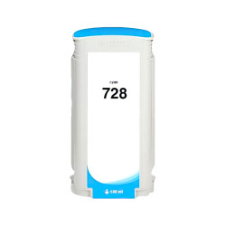 Картридж/ HP 728 Cyan для DesignJet T730/T830 130-ml (F9J67A) White Box With Chip