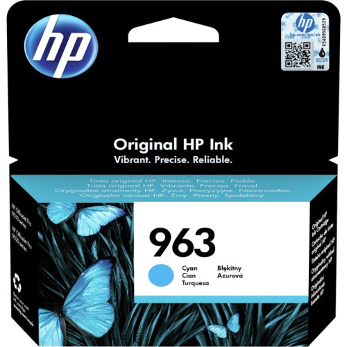 Картридж/ HP 963 Cyan Original Ink Cartridge