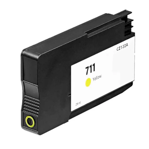 Картридж/ HP 711 Yellow для Designjet T120/T125/T130/T520/T525/T530 29-ml (CZ132A) White Box With Chip