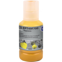 -/ Картридж струйный Cactus CS-EPT49F700 T49F7 желтый (140мл) для Epson SureColor SC-F501