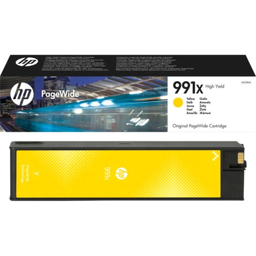 Картридж/ HP 991X High Yield Yellow Original PageWide Cartridge