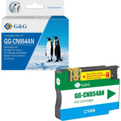 Струйный картридж G&G GG-CN054AN №933XL голубой, 14 мл, для HP Officejet 6100/6600/6700/7110/7510
