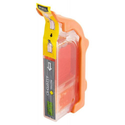 -/ Картридж струйный Cactus CS-CLI521Y желтый (8.4мл) для Canon Pixma MP540/MP550/MP620/MP630/MP640/MP6