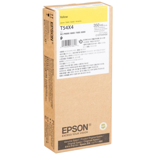 Картридж/ EPSON C13T54X400 YELLOW HDX/HD 350 ML