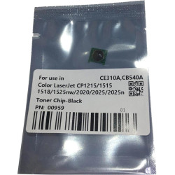 -/ Чип картриджа для HP Color LaserJet CP1215 (CET) Black, (унив.)