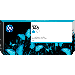 Картридж/ HP 746 300-ml Cyan Ink Cartridge