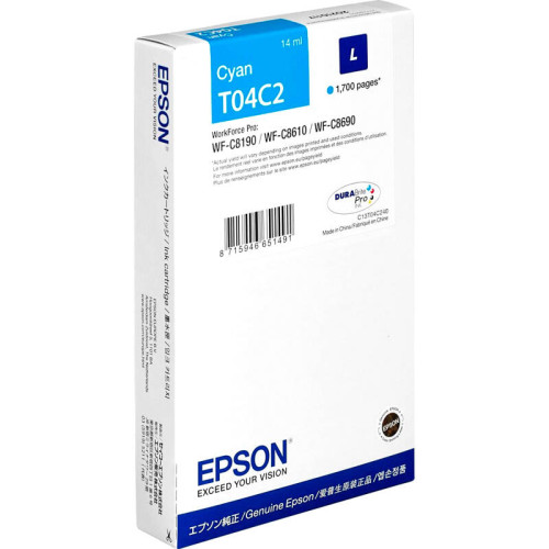 Картридж/ WF-C81xx / WF-C86xx Ink Cartridge L Cyan Картридж/ WF-C81xx / WF-C86xx Ink Cartridge L Cyan
