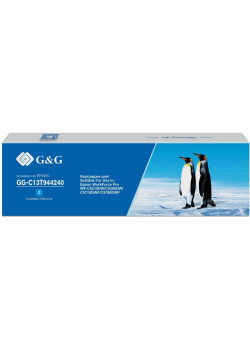 Струйный картридж G&G GG-C13T944240 голубой, 45 мл, для Epson WorkForce Pro WF-C5290DW/WF-C5790DWF