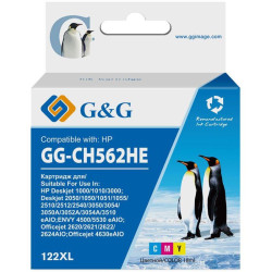 Струйный картридж G&G GG-CH562HE 122 многоцветный, 18 мл, для HP DeskJet 1050A/2050A/3000