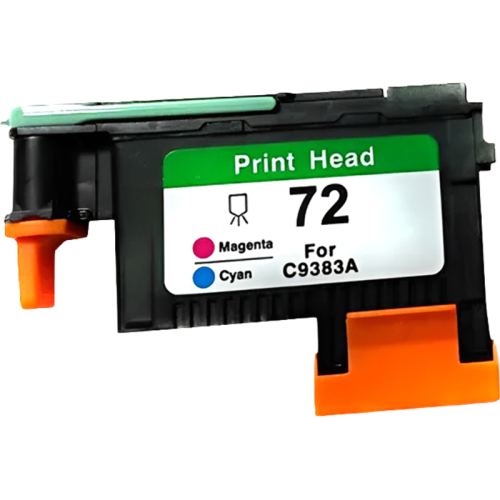 -/ Печатающая головка NVP 72 (NV-C9383A-RE) Magenta and Cyan для HP Designjet T610/T770/T790 (восстановленная, совместимая)